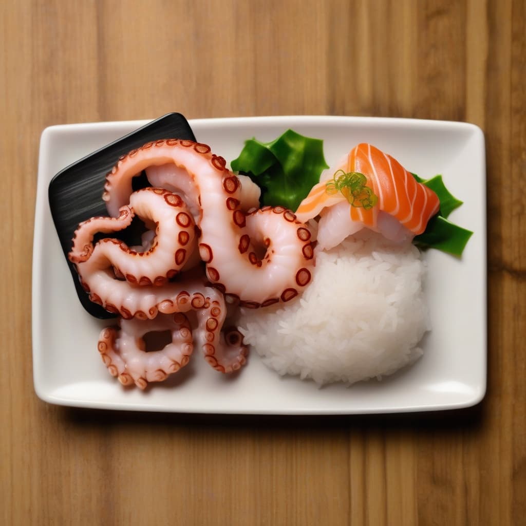 Octopus Sushi (2 pcs)