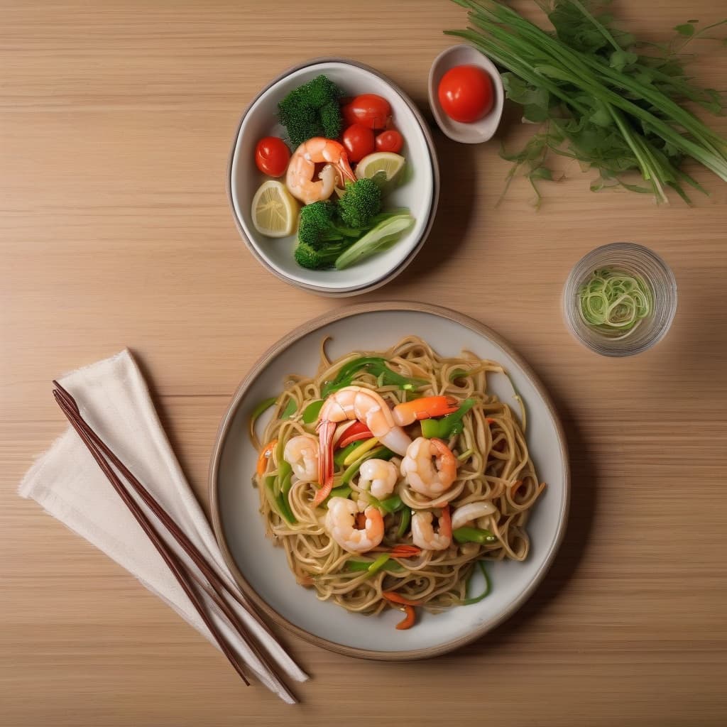 Prawn Lo Mein