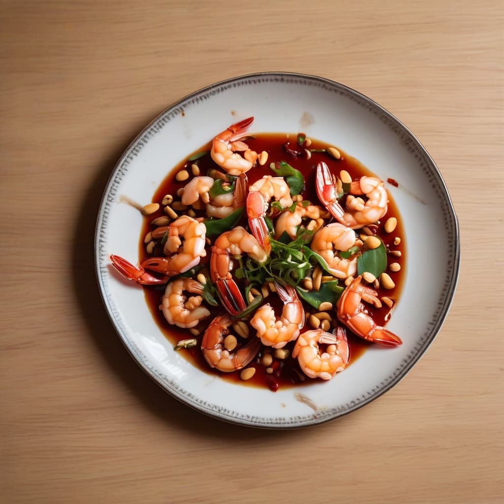 Spicy Kung Pao Shrimp