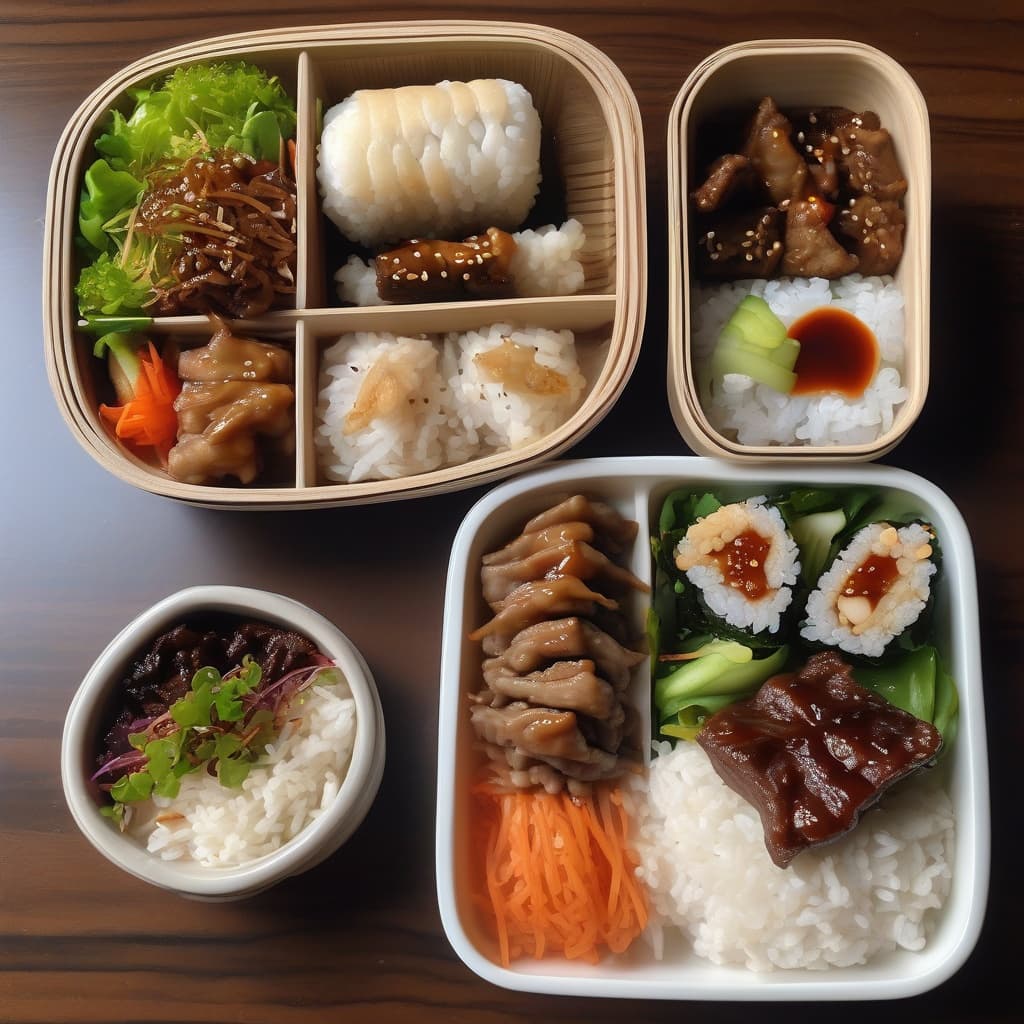 Mongolian Beef Bento