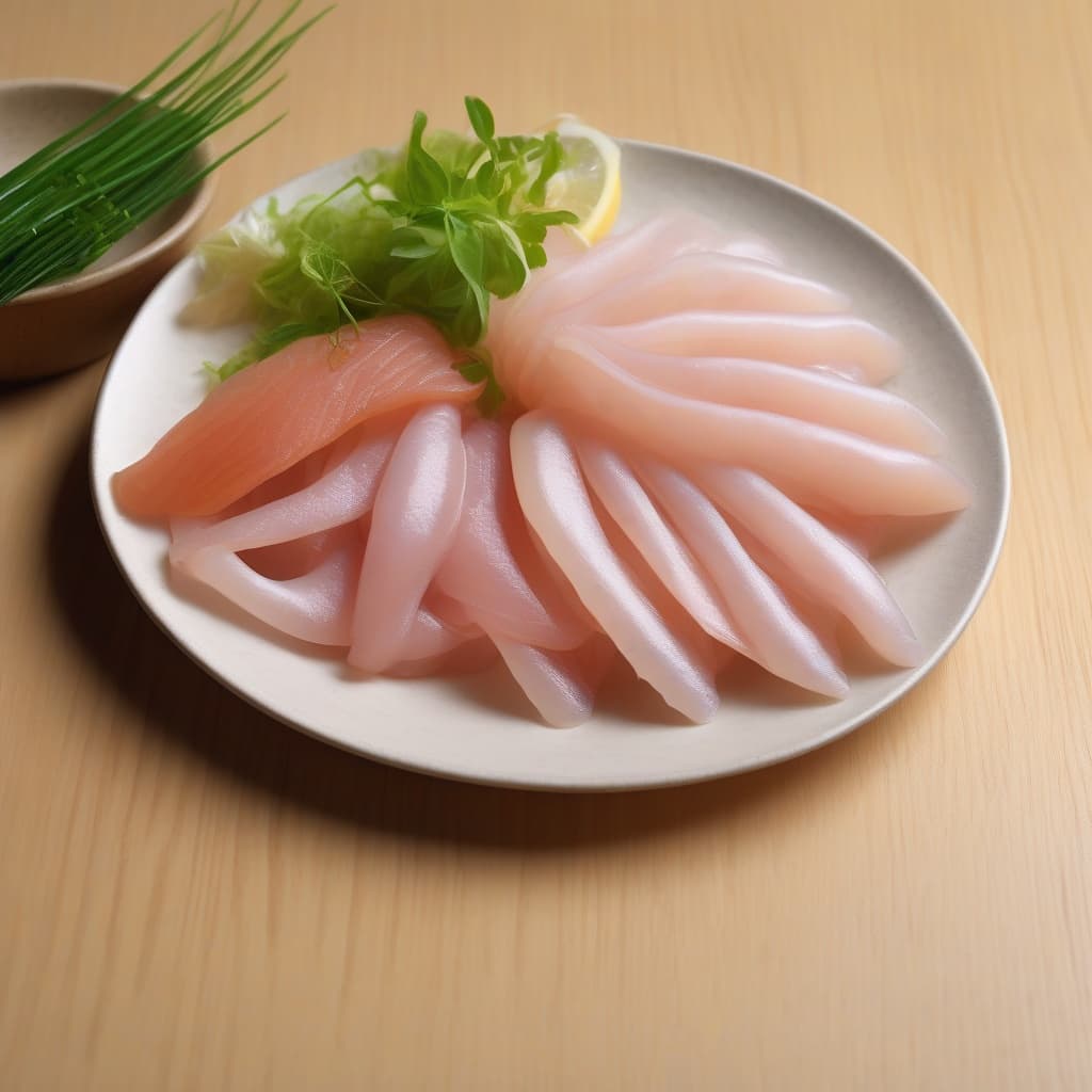 Squid Sashimi (5 pcs)
