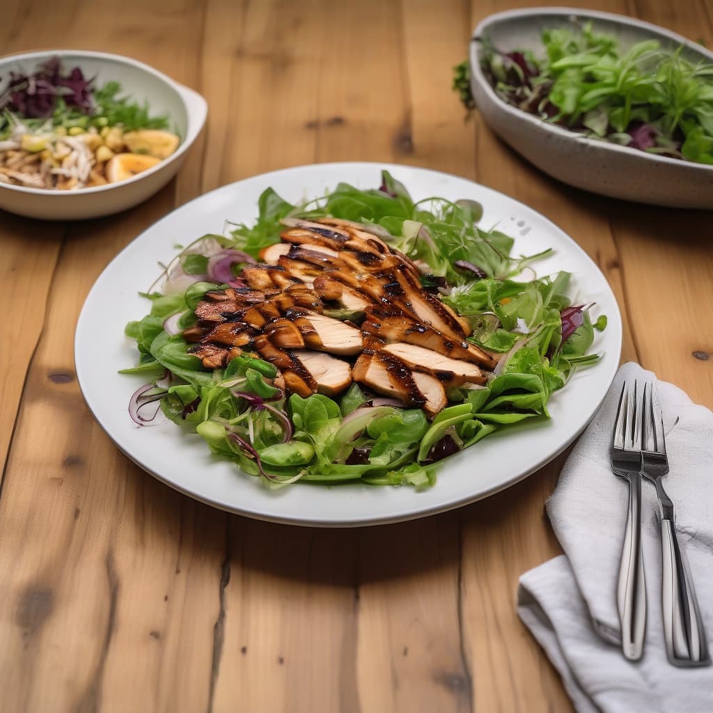 Chicken Teriyaki Salad
