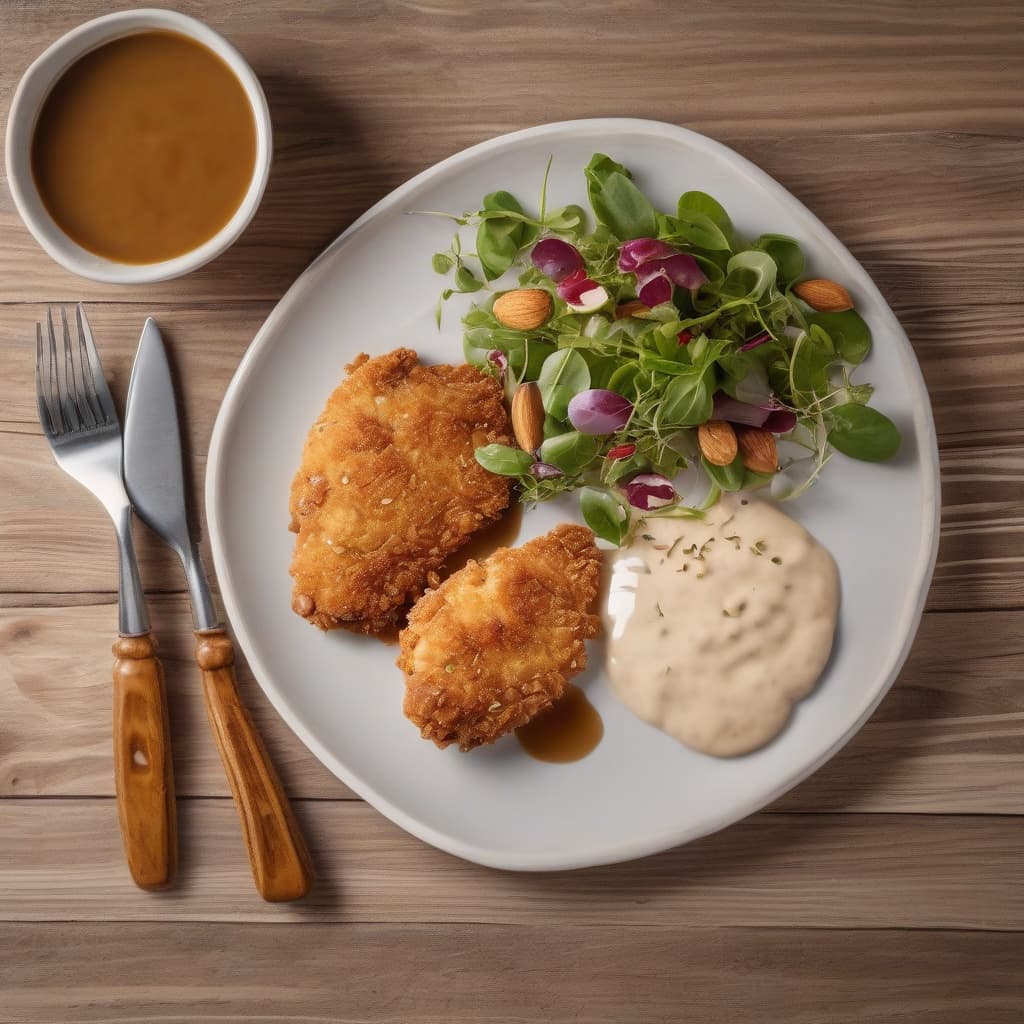 Breaded Almond Chicken