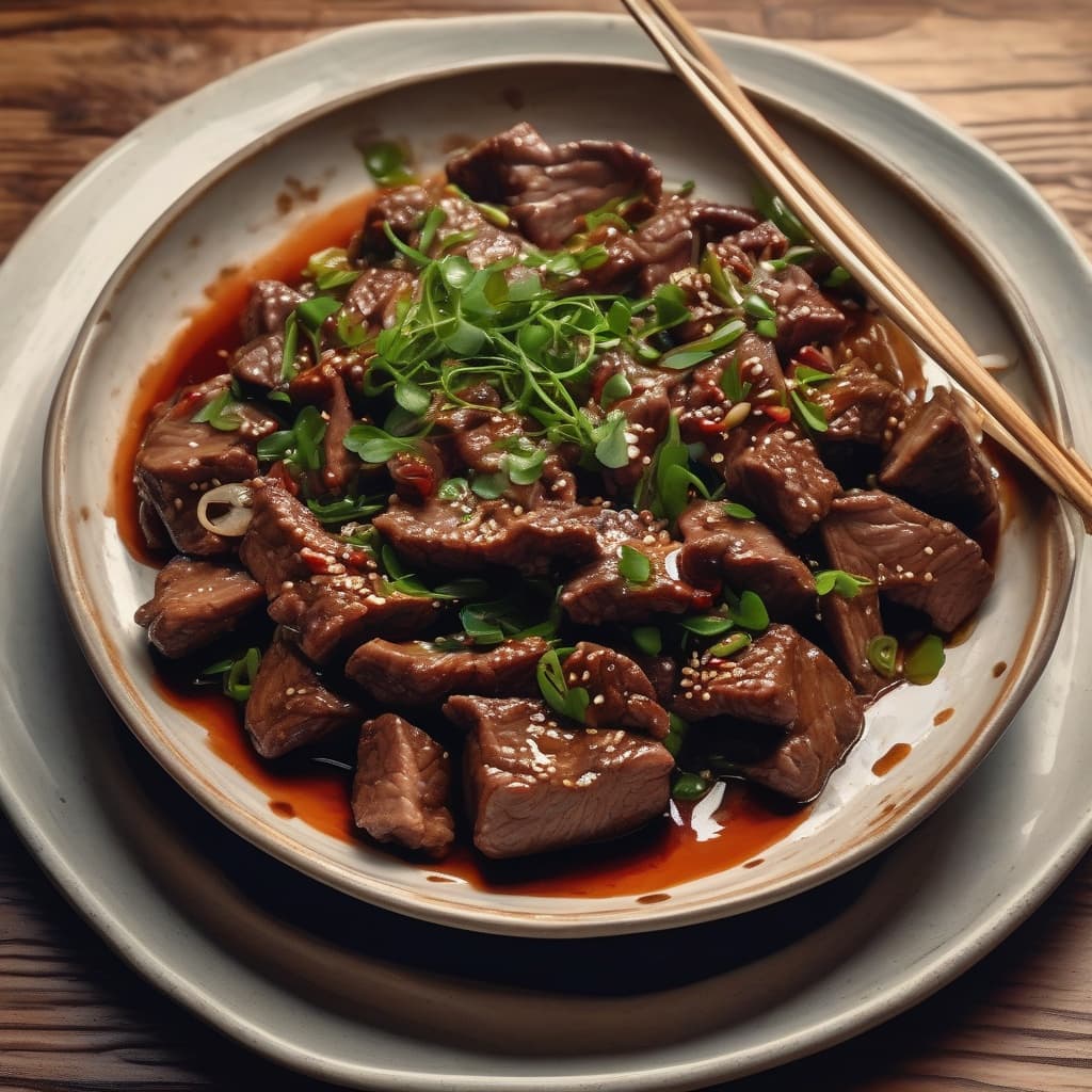 Spicy Garlic Beef