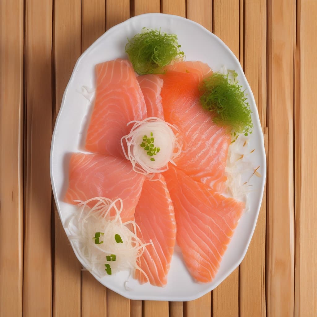 Salmon Sashimi (5 pcs)