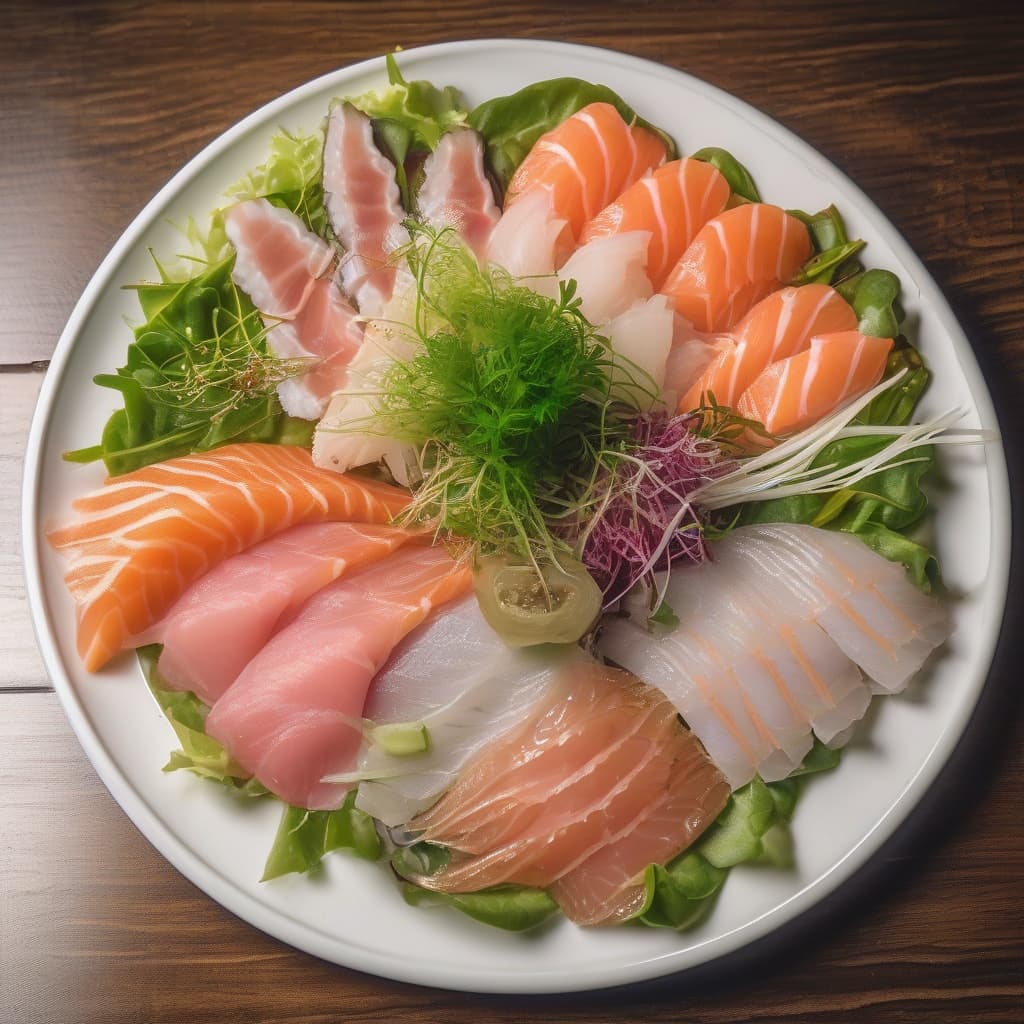 Sashimi Salad