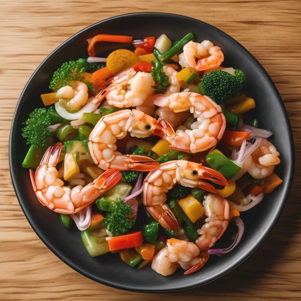 Shrimp with Vegetables